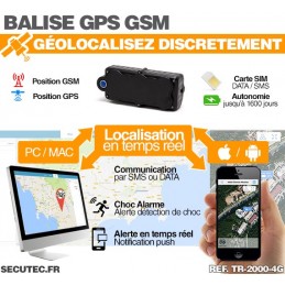 Balise de géolocalisation Isis GSM