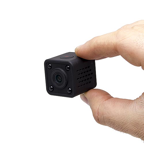 Mini Camera Espion Cachee Sans Fil Enregistreur - Camera Espion Wifi a  Distance Discrete FHD 1080P - Camera Surveillance Interieur/Exterieur  Longue