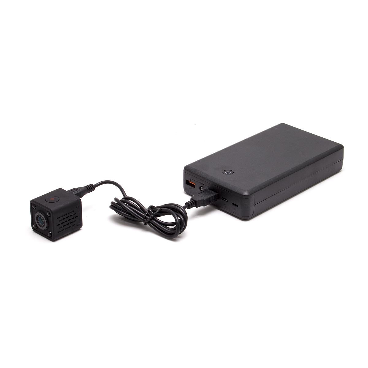 Kit micro caméra WiFi HD 1080P avec infrarouge invisible batterie longue  autonomie 20A et microSD 32Go