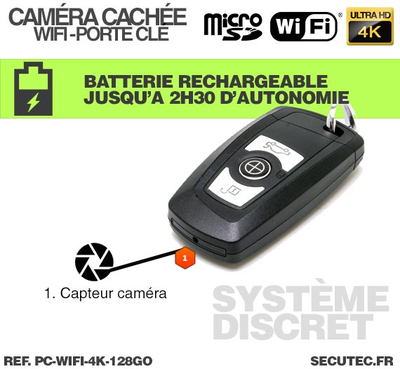Stylo caméra espion, caméra cachée avec 150 minutes d'autonomie de