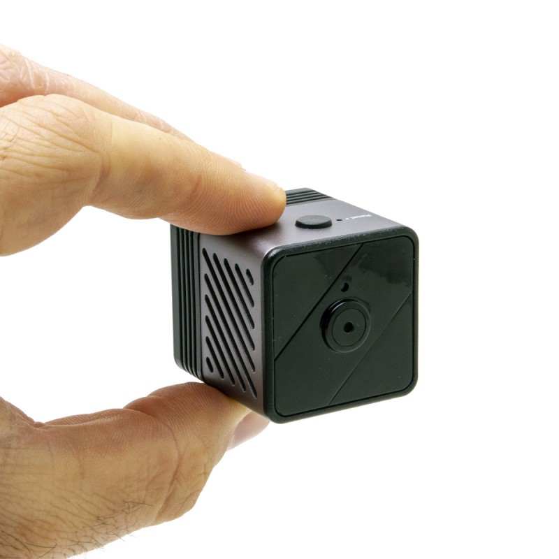 Micro Camera Wi Fi P2p Hd 1080p Longue Autonomie Avec Detection De Mouvement Pir Et Vision Nocturne Invisible