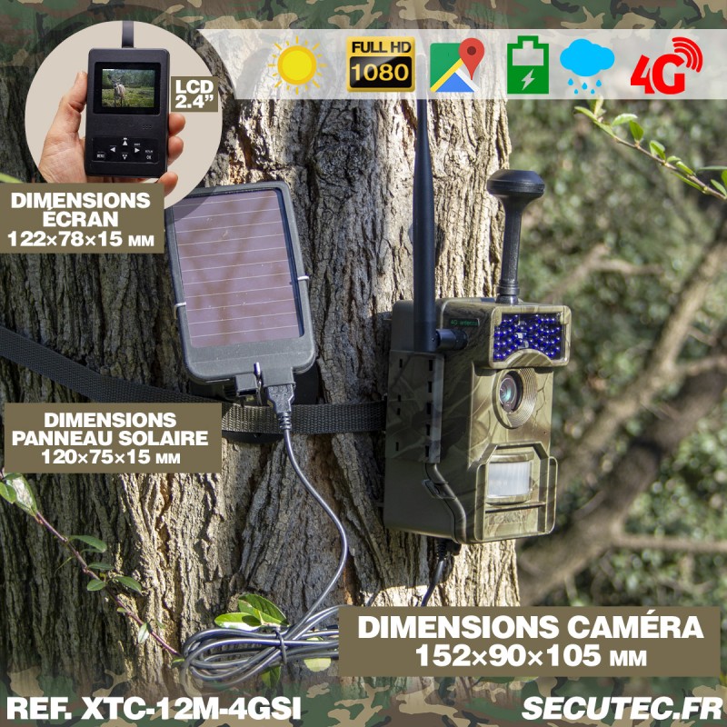 Cam Ra De Chasse Hd P Ir Invisible Gps Gsm G Cloud Video Et Photo