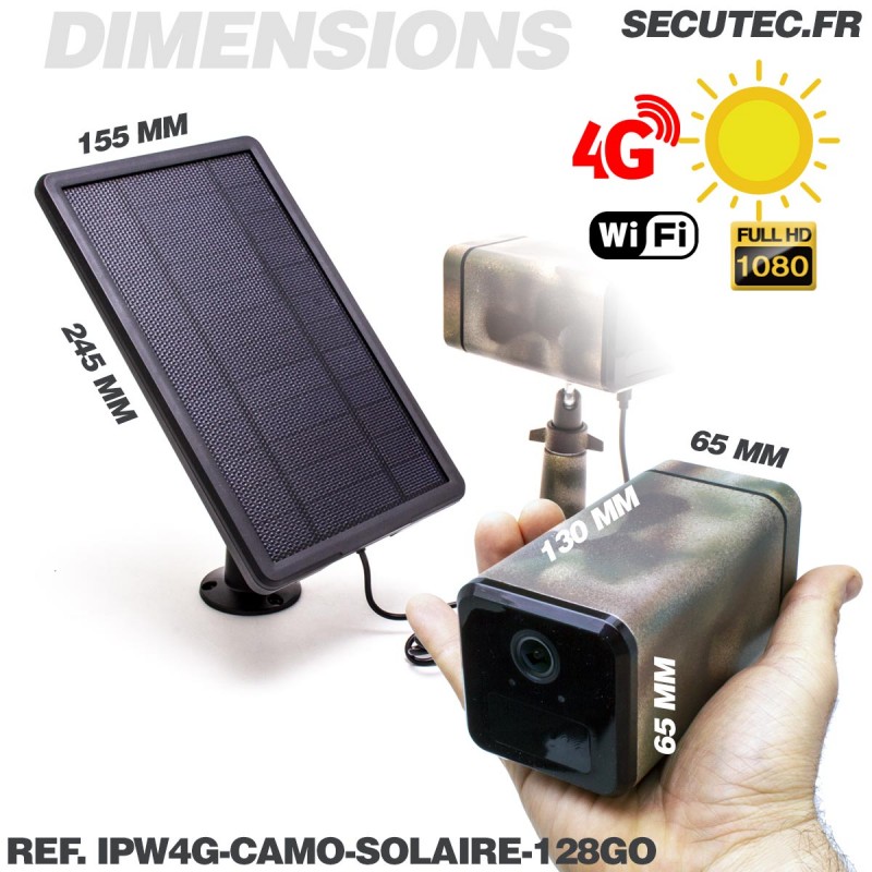 4g solar camera как подключить