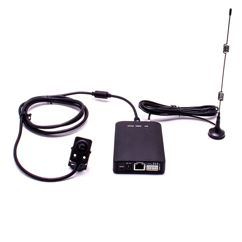 Caméra IP avec carte SD enregistrement mobile, Micro et Audio